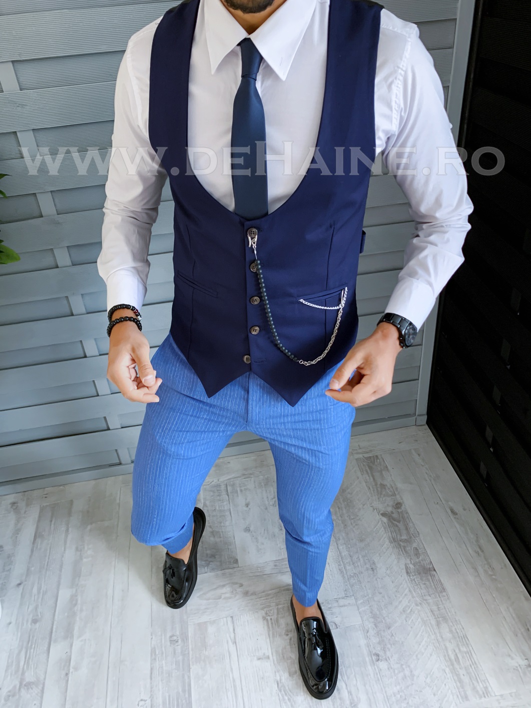 Compleu barbati vesta + pantaloni b1936